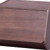 Iris Ohyama, Etagère, Boîte de rangement, Meuble d'appoint, 1 porte, Empilable, STB-400D, Marron, L38.8 x P40 x H30.5 cm
