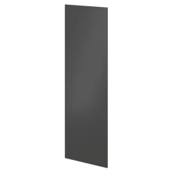 Joue de finition anthracite Atomia H. 187,5 x L. 60 cm