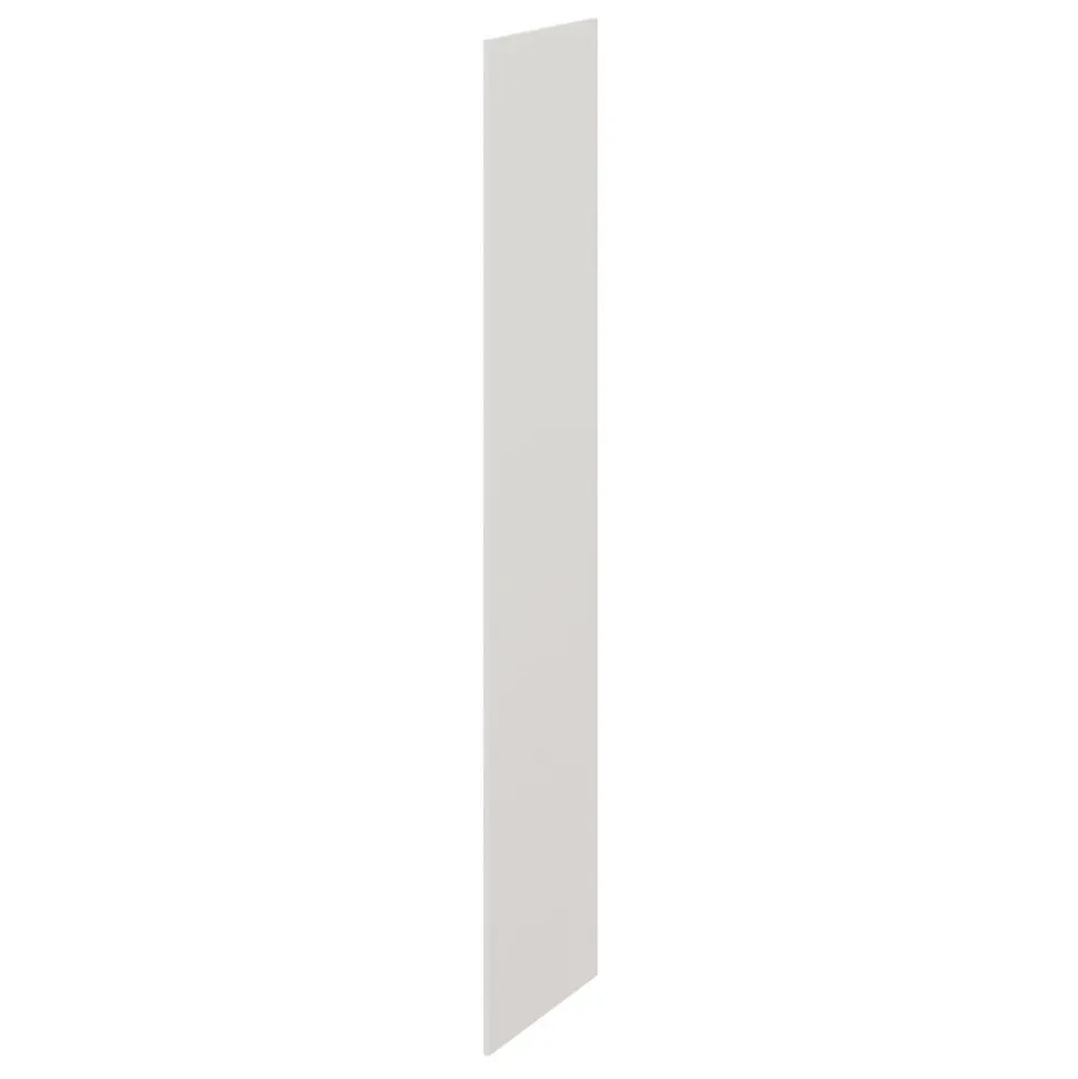 Joue de finition blanche GoodHome Atomia H.260 x L. 60 cm