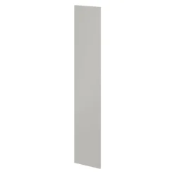 Joue de finition gris clair Atomia H. 187,5 x l. 37 cm
