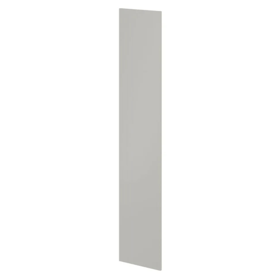 Joue de finition gris clair Atomia H. 187,5 x l. 37 cm