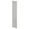 Joue de finition gris clair Atomia H. 225 x l. 45 cm