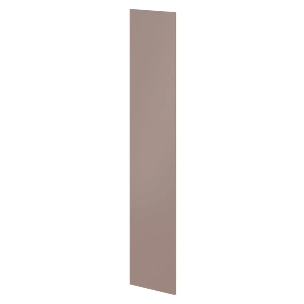 Joue de finition rose taupeAtomia H. 187,5 x l. 37 cm