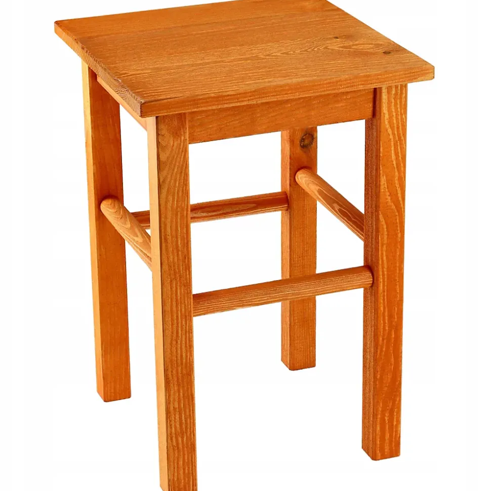 KADAX Chaise Tabouret de Cuisine en Bois 43,5 cm Aulne Massif