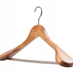KADAX Cintre en Bois Cintres en Bois pour Vêtements Vêtements pour Garde-Robe Lot de 12