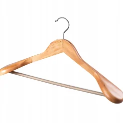 KADAX Cintre en Bois Ensemble de Vêtements 6 pcs