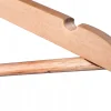 KADAX Cintre en Bois pour Vêtements et T-Shirts pour la Garde-Robe