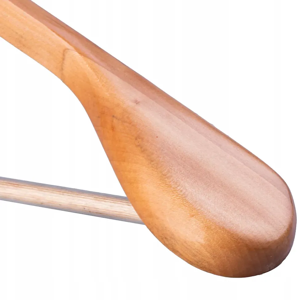 KADAX Cintre en Bois Vêtements Solides 1 pièce