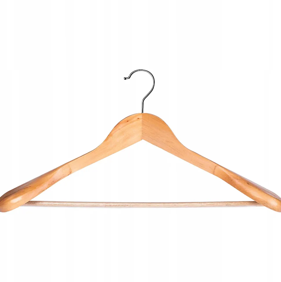 KADAX Cintre en Bois Vêtements Solides 1 pièce