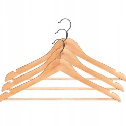KADAX Cintres en Bois Ensemble de Cintres 3 pcs
