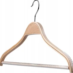 KADAX Cintres en bois pour vêtements laminés, 3 pcs