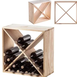 KADAX porte-bouteilles Krojc naturel K11373