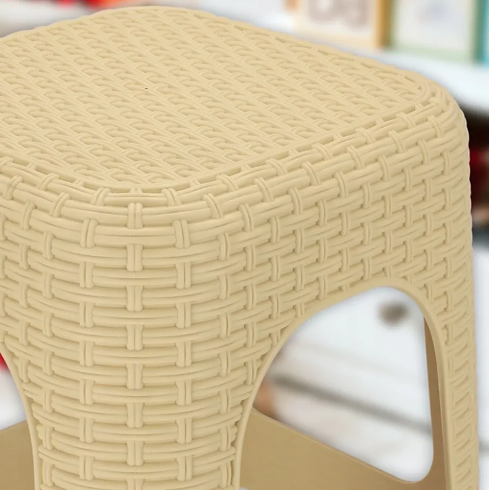 KADAX Tabouret Tabouret de Cuisine Chaise Beige 120kg