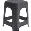 KADAX Tabouret Tabouret de Cuisine Chaise Anthracite 120kg