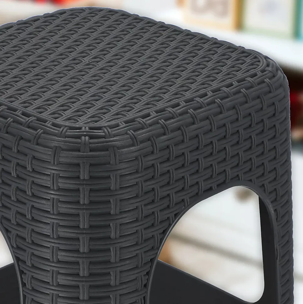 KADAX Tabouret Tabouret de Cuisine Chaise Anthracite 120kg