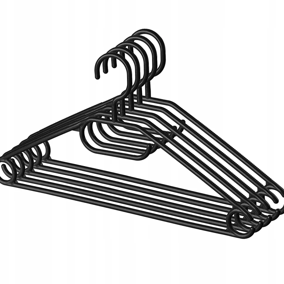KADAX 5x cintres pivotants en plastique pour vêtements vêtements noir