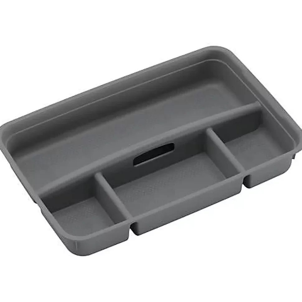 KIS Insert K Latch empilable M/L/XXL, 4 compartiments, gris, 545 x 85 x 360 mm
