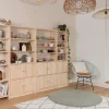 Kit de 2 portes en bois pour étagères GALA 79,6 cm, 35,5x75 cm