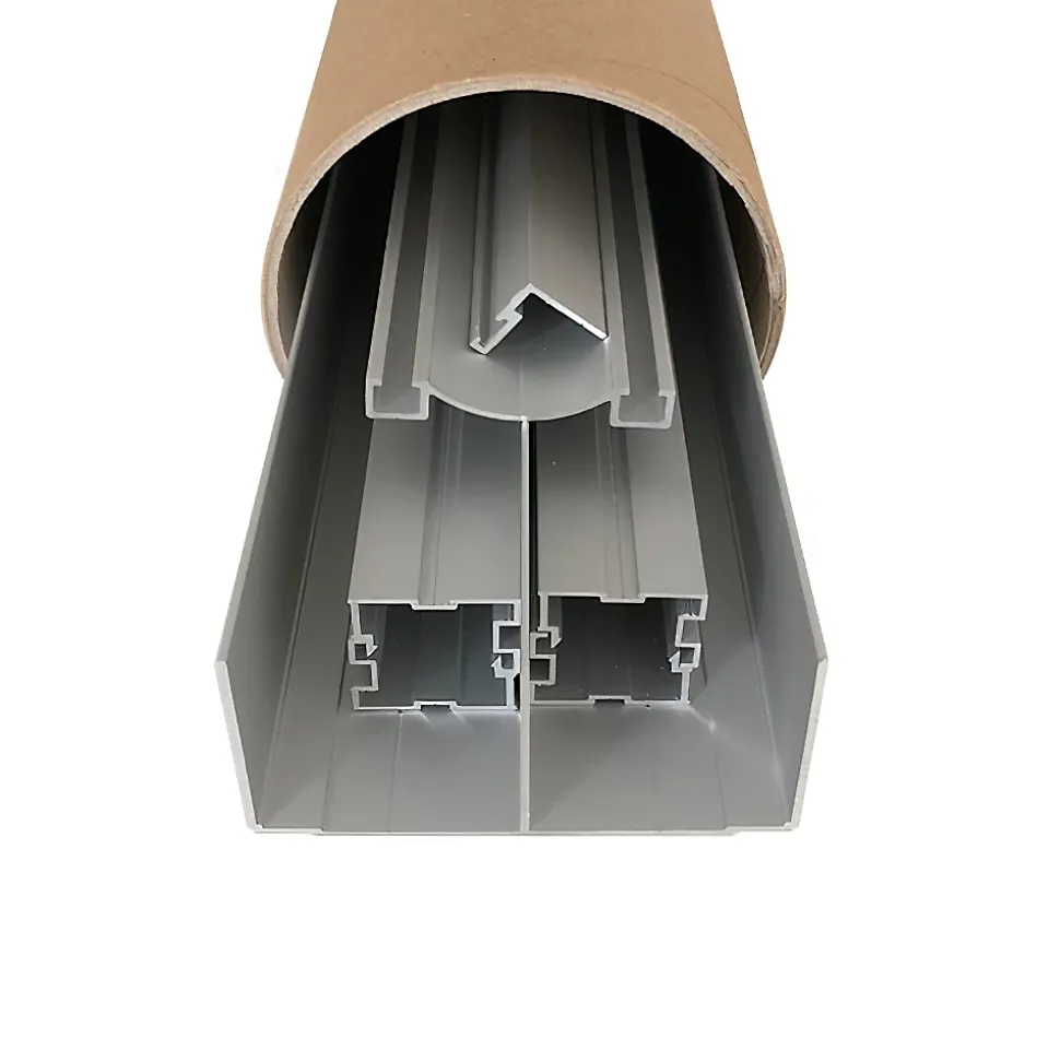 Kit de quincaillerie ClassicDoor pour placard coulissant avec freins et balais - Anodisé argent H2.5mXL2m (2VTX)