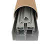 Kit de quincaillerie ClassicDoor pour placard coulissant avec freins et balais - Anodisé argent H2.5mXL3m (3VTX)