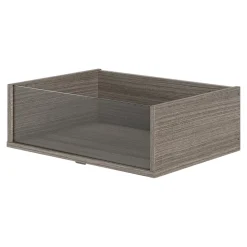 Kit dressing 2 colonnes Qazar décor chêne grisé H.200 cm x L.220 cm x P.48 cm