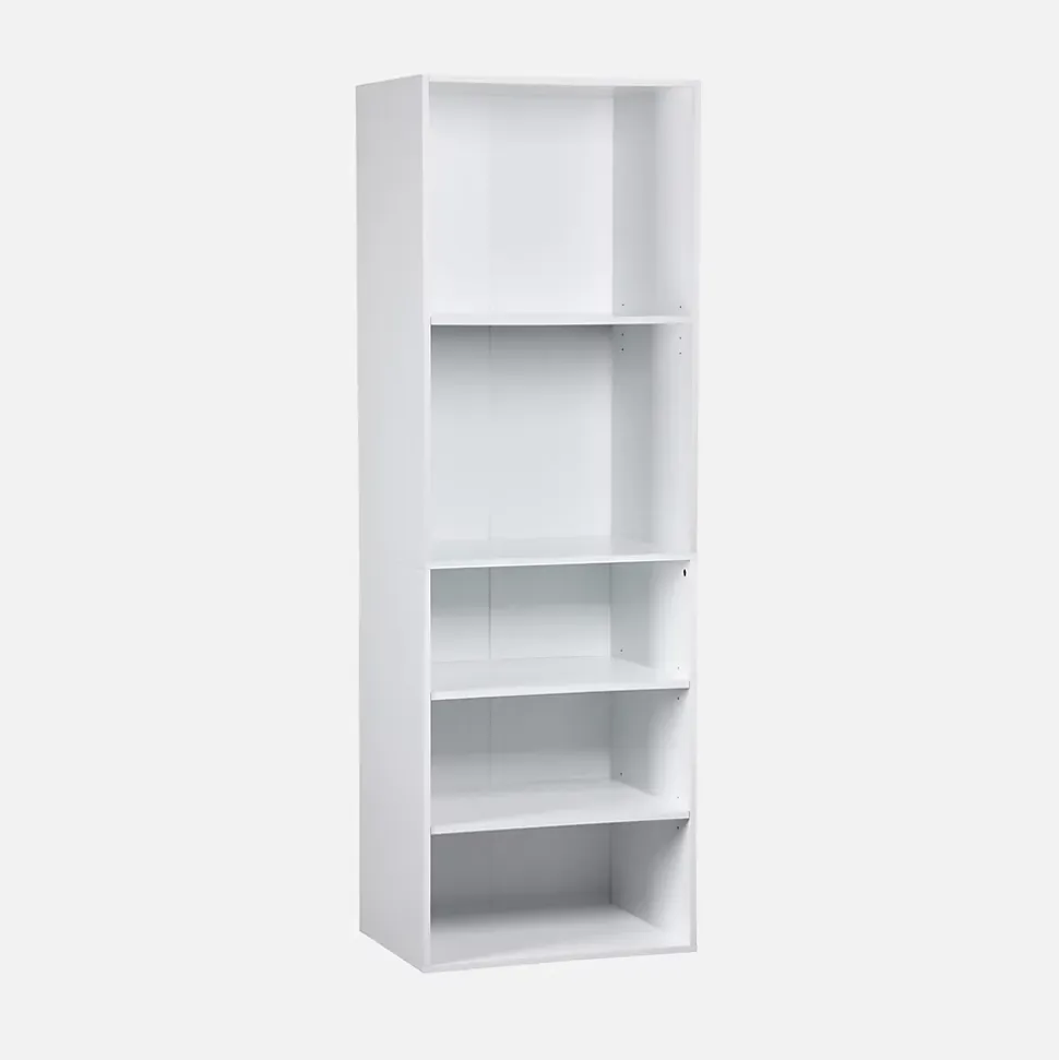 Kit dressing modulable avec 4 éléments. blanc. panneaux stratifiés