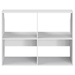 Kit dressing sous combles Dom coloris blanc H. 67/90 x L. 120 x P. 48 cm