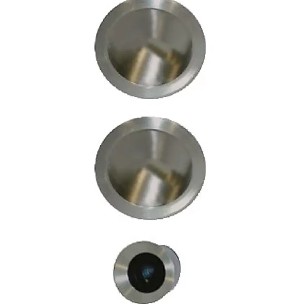 Kit pour porte coulissante inox bec de cane - NI013
