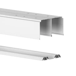 Kit rails de portes coulissantes GoodHome Arius blanc 180 cm