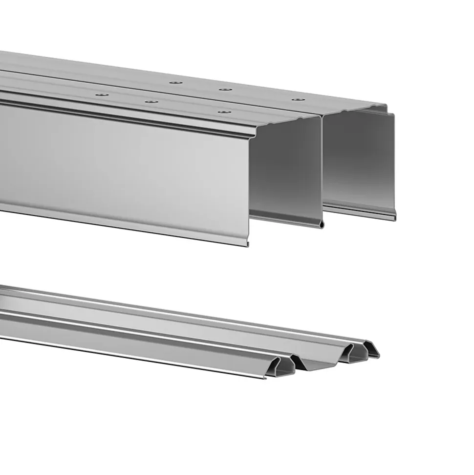 Kit rails de portes coulissantes GoodHome Arius gris 120 cm