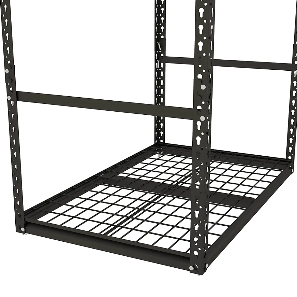 Kit rangement au plafond en métal GoodHome Rand H. 104,5 x L. 110 x P. 61.7 cm