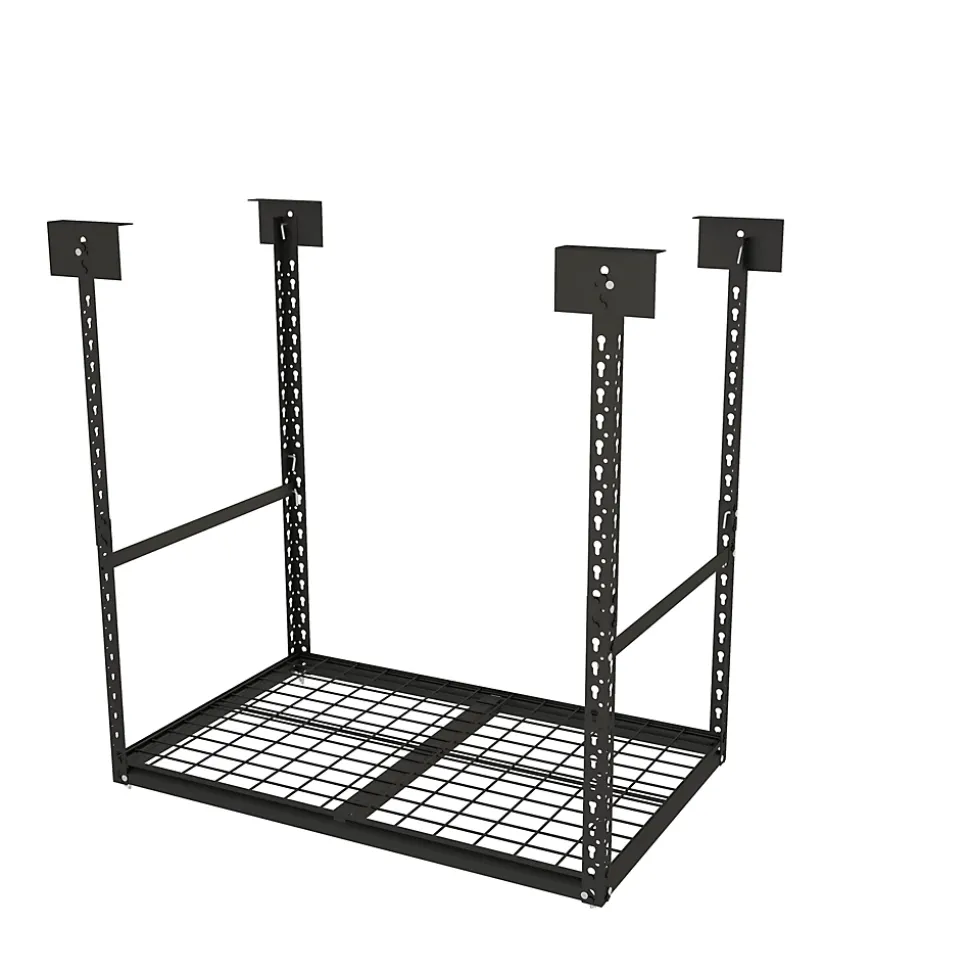 Kit rangement au plafond en métal GoodHome Rand H. 104,5 x L. 110 x P. 61.7 cm