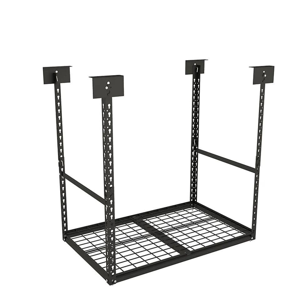 Kit rangement au plafond en métal GoodHome Rand H. 104,5 x L. 110 x P. 61.7 cm