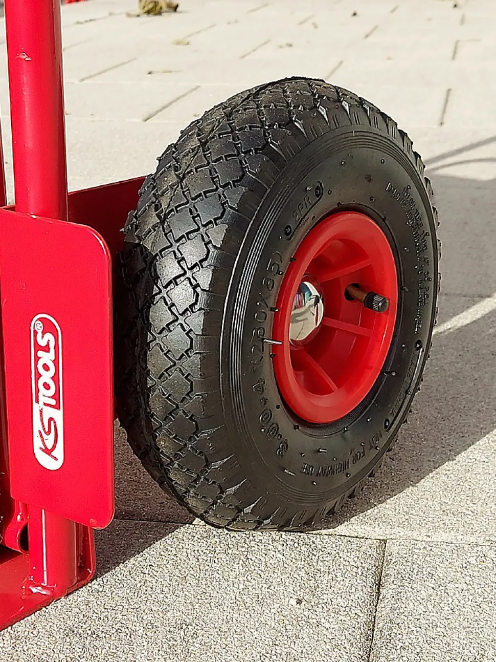 KS Tools - 160.0226 - Diable avec bavette roues gonflables - 250 kg
