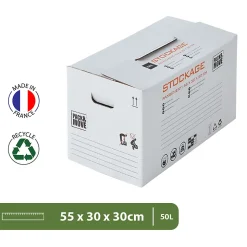 Lot 120 croisillons de calage déménagement avec carton - 55 x 30 x 30 cm - Pour assiettes et cadres - Carton renforcé
