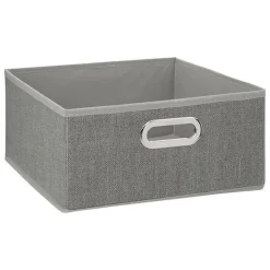 Lot de 2 Boites de rangement en tissu