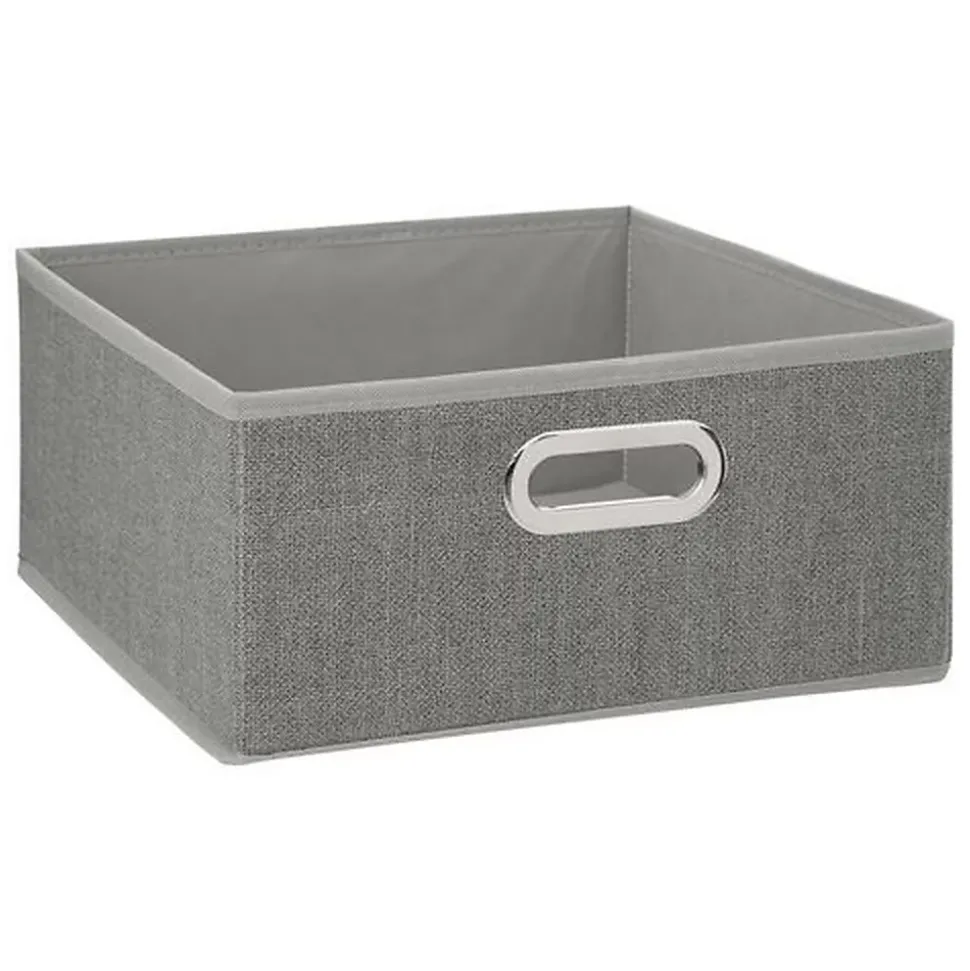 Lot de 2 Boites de rangement en tissu