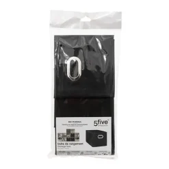 Lot de 2 Boites de rangement en tissu avec poignée