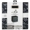 Lot de 6 boites de rangement en tissu Botanical