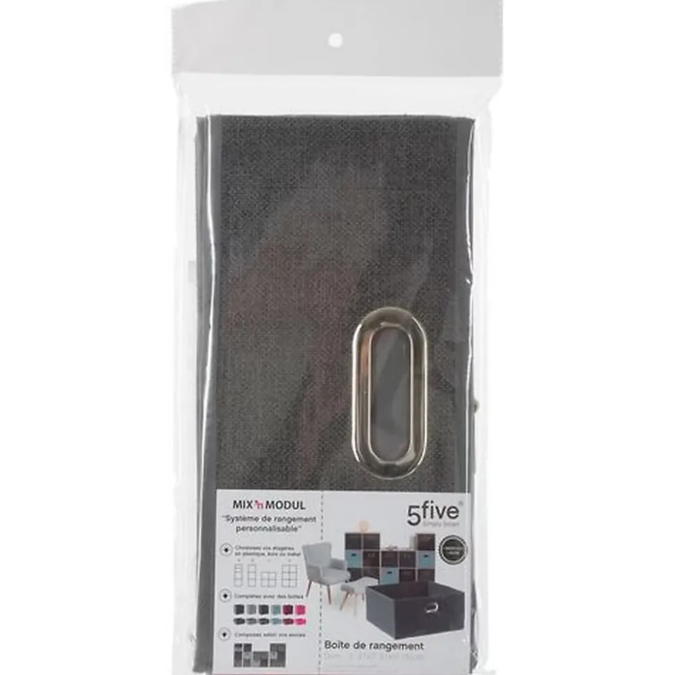 Lot de 12 Boites de rangement en tissu