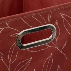 Lot de 6 boites de rangement en tissu Minimalist