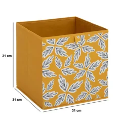 Lot de 6 boites de rangement FOLIA