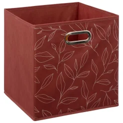 Lot de 2 boites de rangement en tissu Minimalist