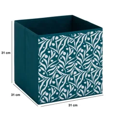 Lot de 2 boites de rangement OLIVIA