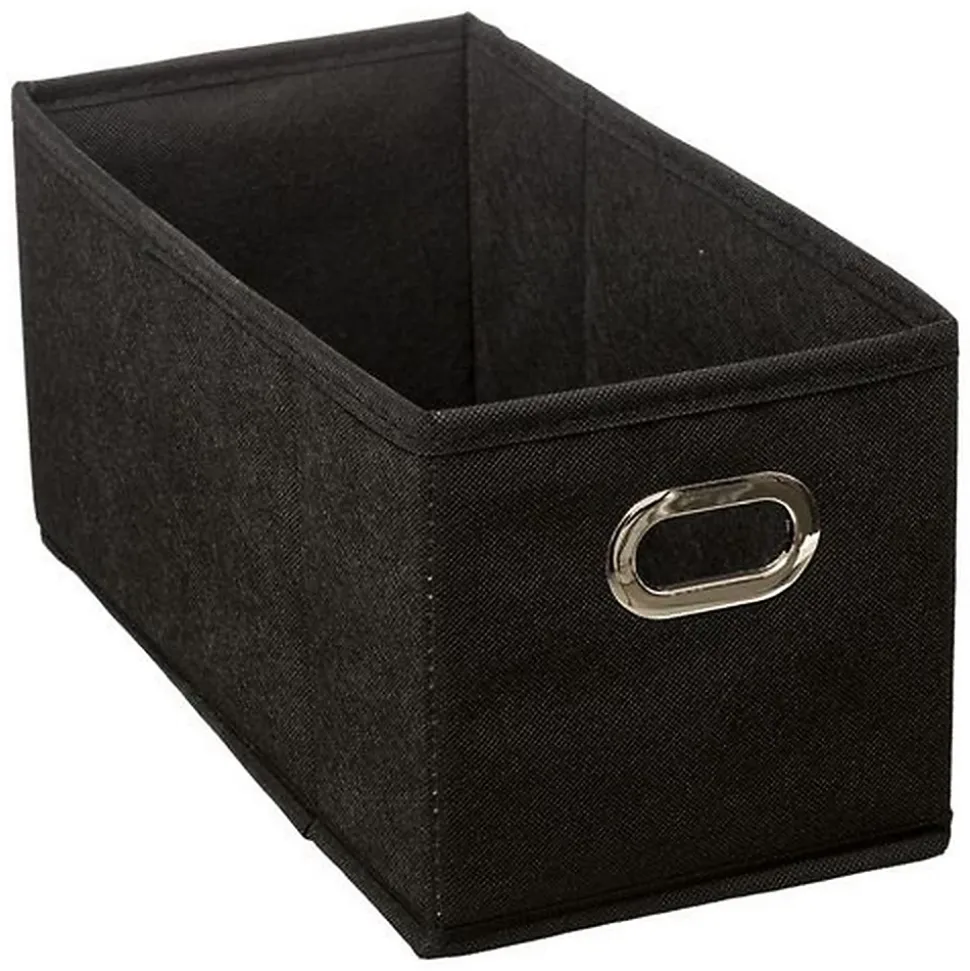 Lot de 12 Boites de rangement en tissu avec poignée