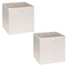 Lot de 2 boîtes de rangement ARCHE