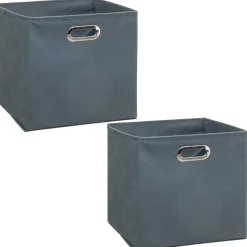 Lot de 2 Boîtes de rangement pliable