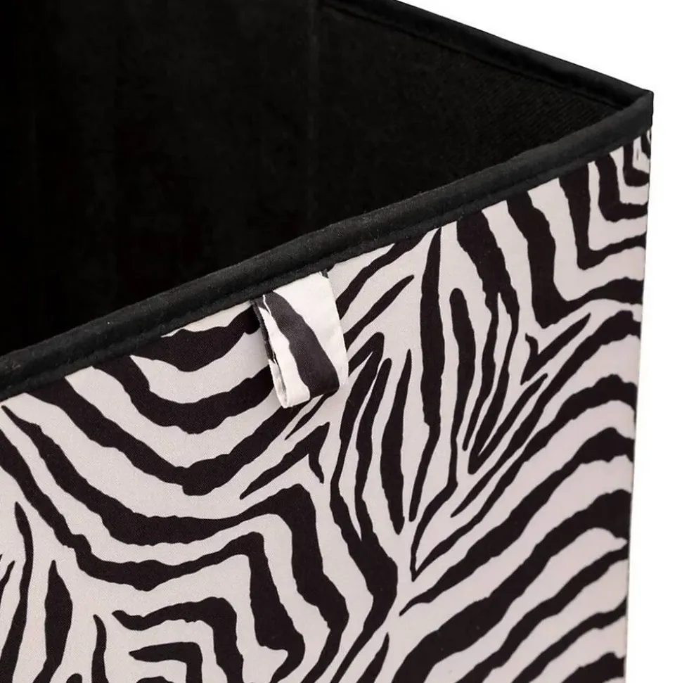 Lot de 2 boîtes de rangement ZEBRA