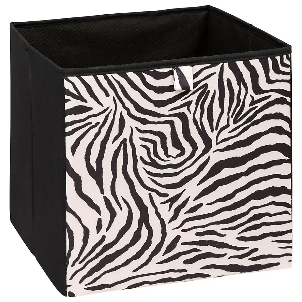 Lot de 2 boîtes de rangement ZEBRA