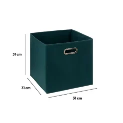 Lot de 6 boîtes de rangement en tissu MIX 'N MODUL